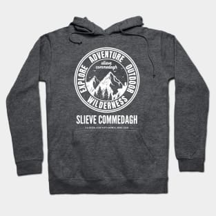 Slieve Commedagh Mountain, Ireland Mountains Hoodie